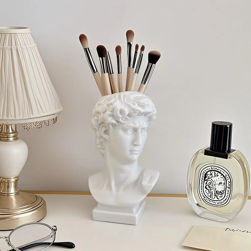 David Bust Desk Organizer - Nordic home Decor