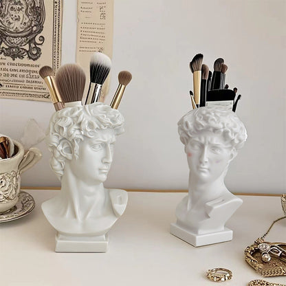 David Bust Desk Organizer - Nordic home Decor