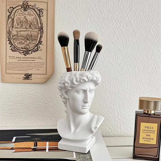 David Bust Desk Organizer - Nordic home Decor