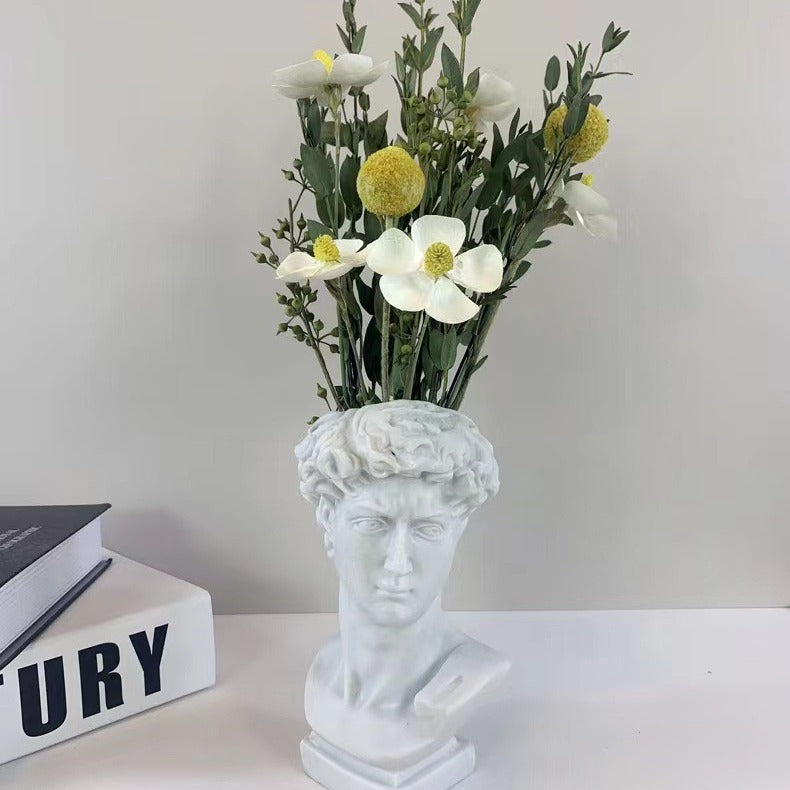 David Bust Desk Organizer - Nordic home Decor