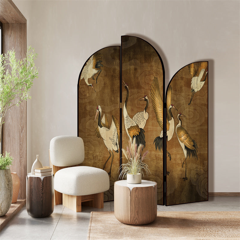 French Vintage Style Room Divider Screen